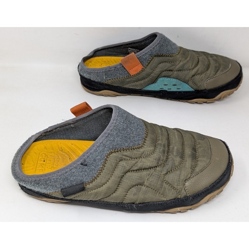 Teva Men's ReEmber Terrain Mocs Shoes Dark Olive 1129596 Size Men's 5 Women's 7
